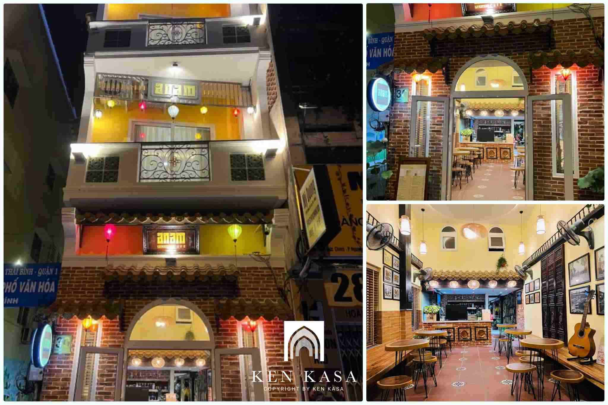 Mẫu nhà homestay trong phố Anam homestay 